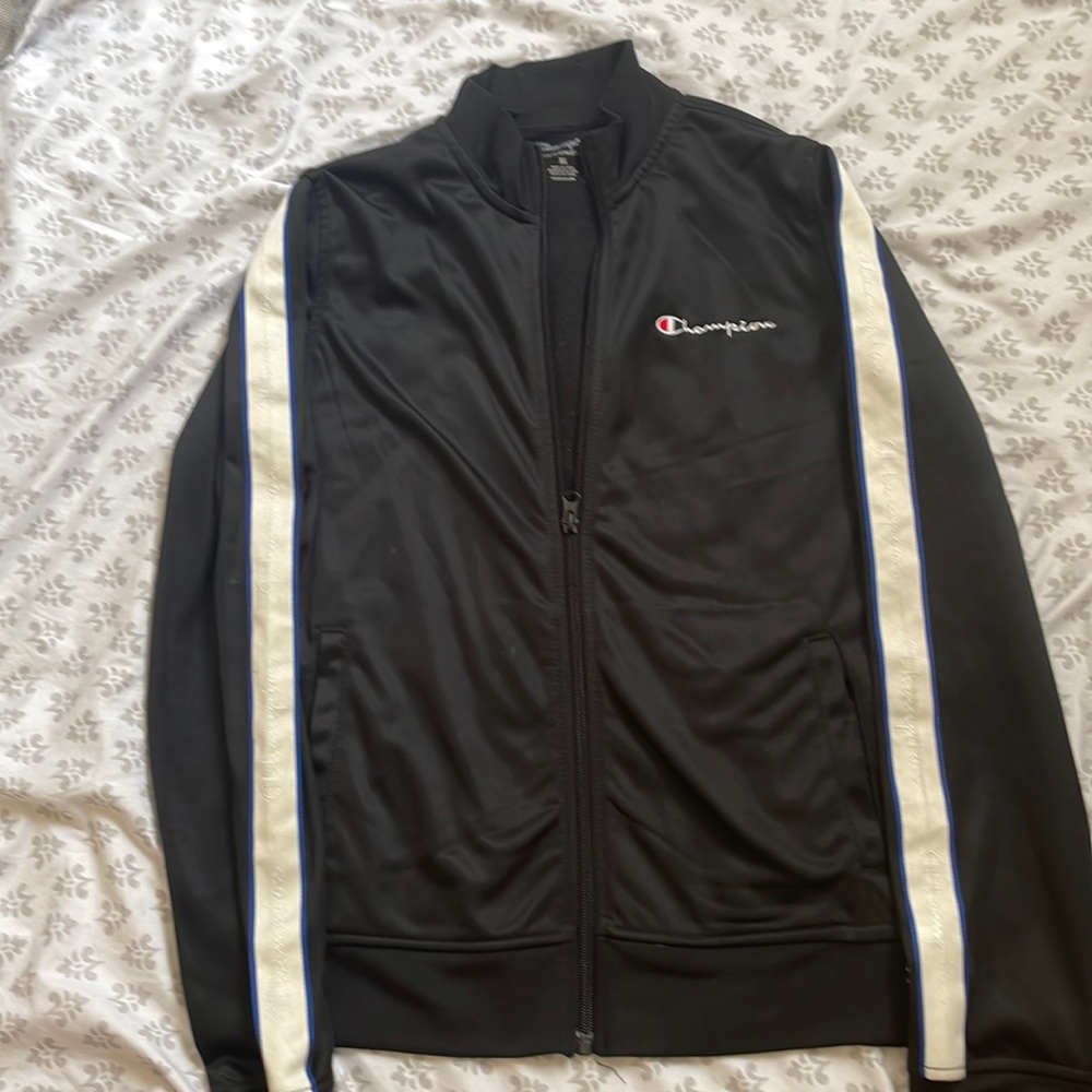 Black champion sweater